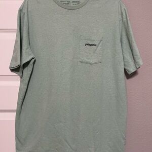 Patagonia Men's Sage Green Short Sleeve Tee